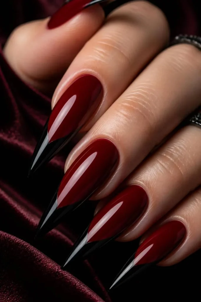 Edgy Long Stiletto Nail