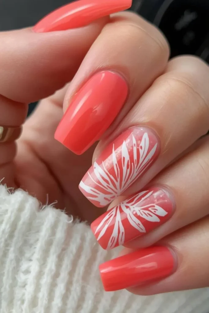 Bright Summer Acrylic Nails