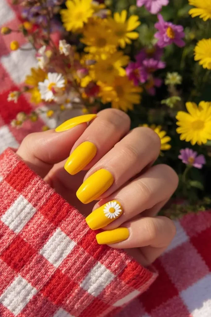 Bright Summer Acrylic Nails