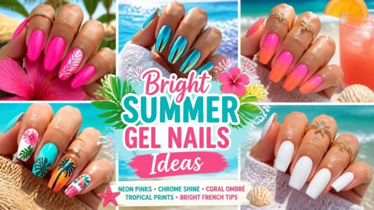 Bright Summer Gel Nails Ideas
