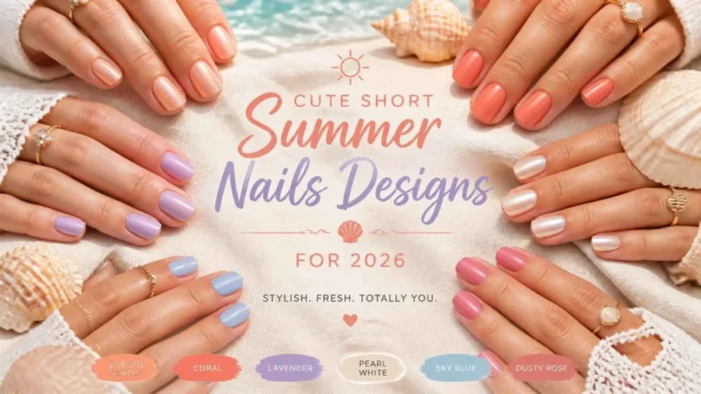 Cute Short Summer Nails Designs