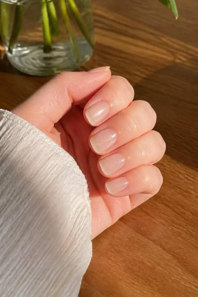 Cute Simple Short Nails