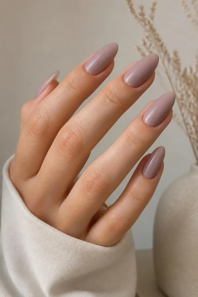 Nude Gel Nail Aesthetic