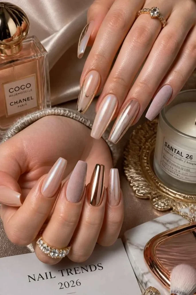 Elegant Long Nail Designs