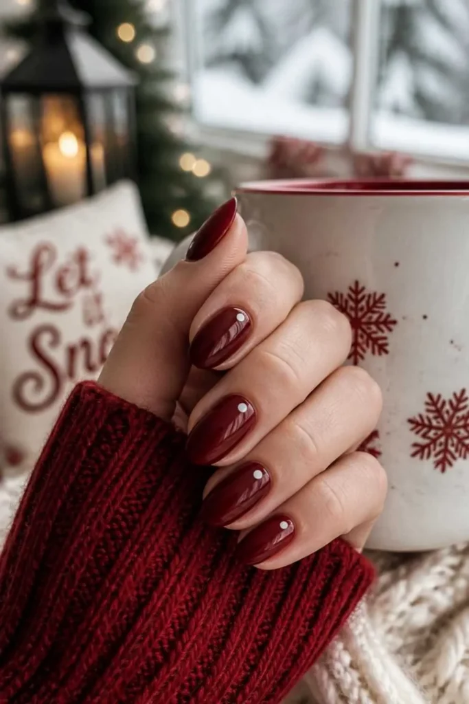Cozy Winter Gel Nails