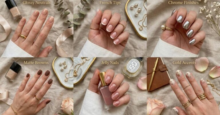 Collection of elegant jelly acrylic nails featuring translucent glass-like finishes in nude, cherry red, lilac, mocha, sage green, and burgundy on almond, coffin, square, and stiletto nail shapes.