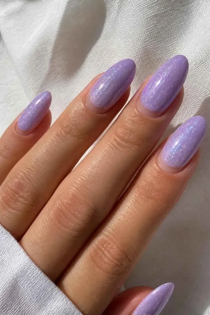 Gel Glitter Nails Ideas