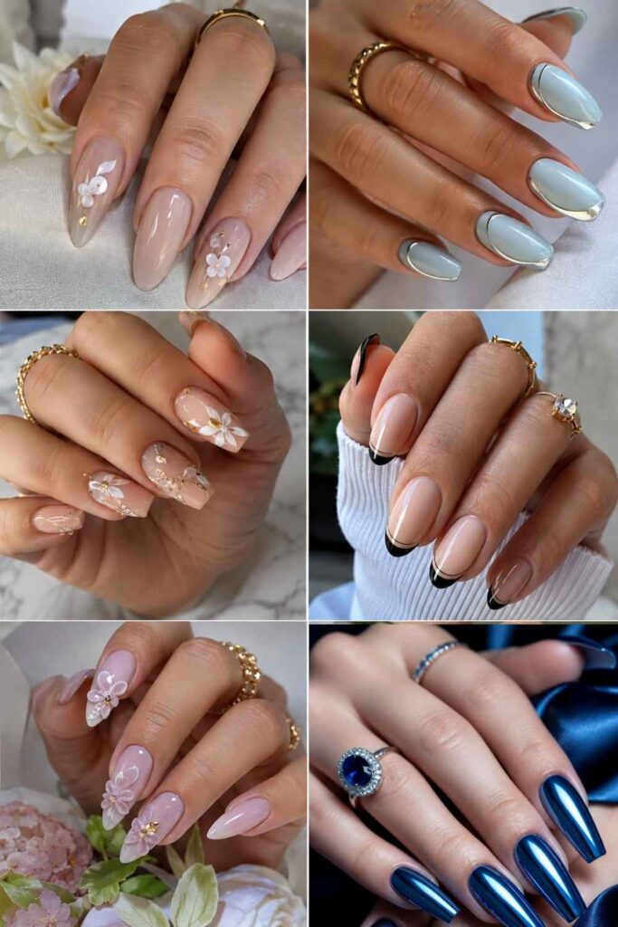 Beautiful Long Nail Designs including minimalist, classy, floral, luxury, elegant, and acrylic nail styles.