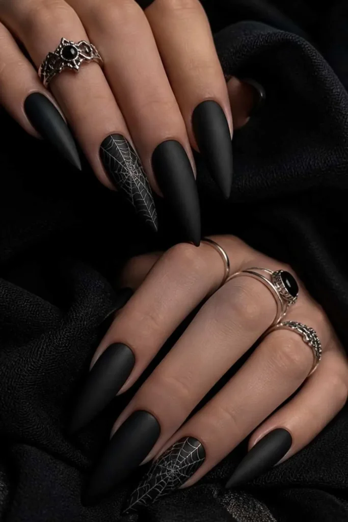 Edgy Long Stiletto Nail