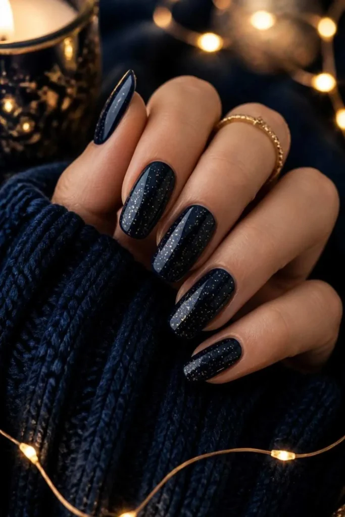 Cozy Winter Gel Nails