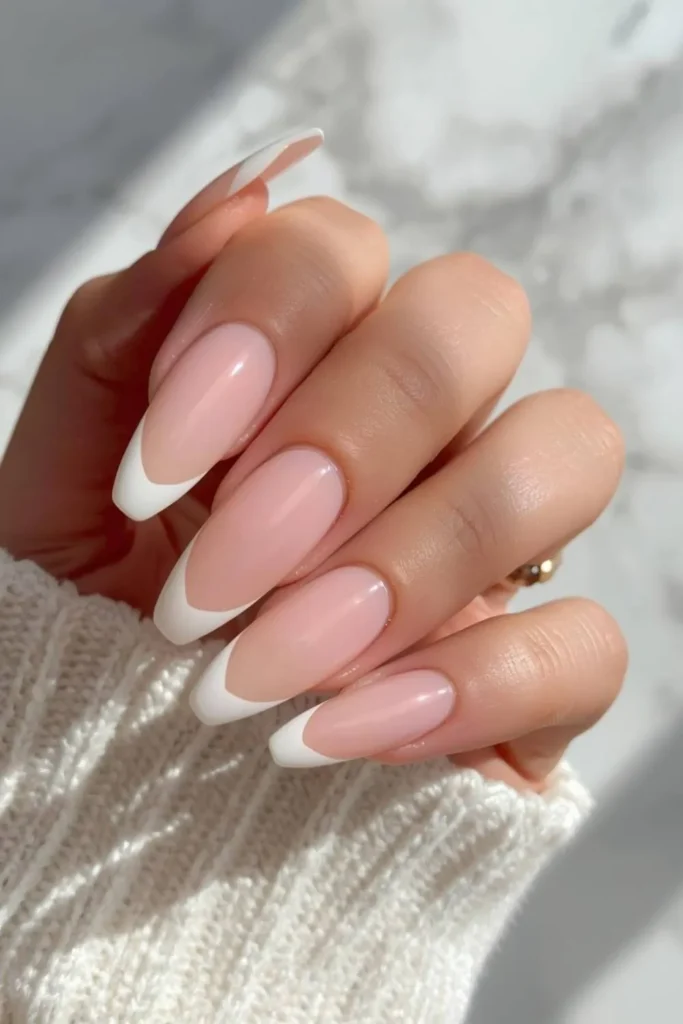 Modern French Tip Nails