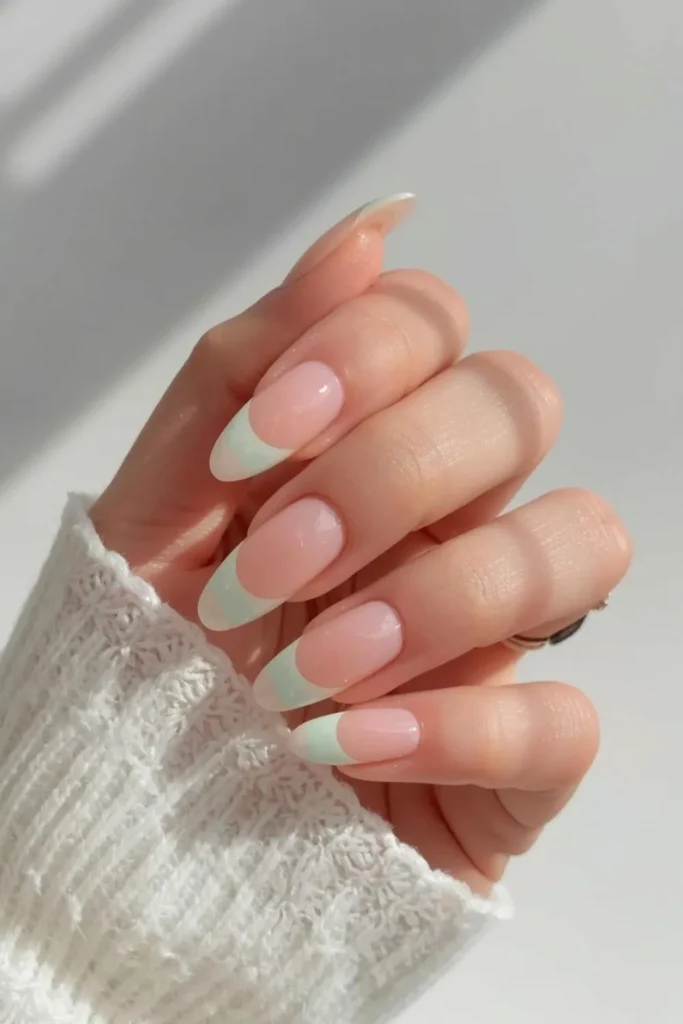 Modern French Tip Nails