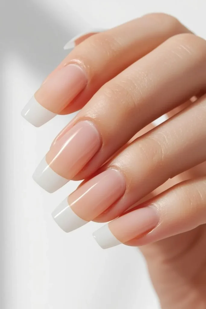 Modern French Tip Nails