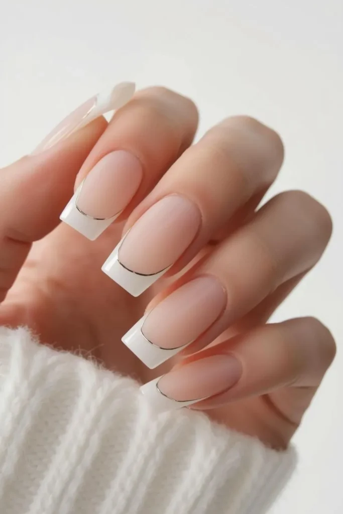 Modern French Tip Nails