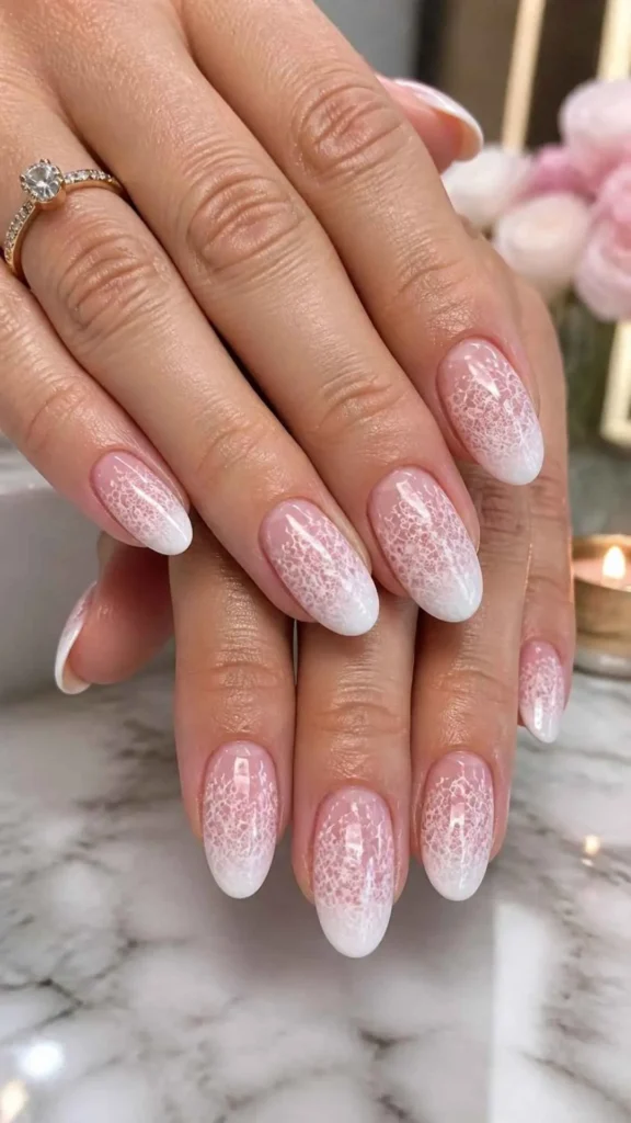Lace Gel Nails Ideas