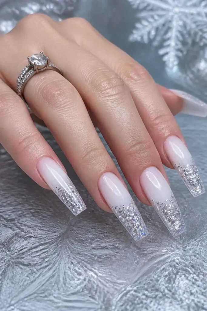 Gel Glitter Nails Ideas
