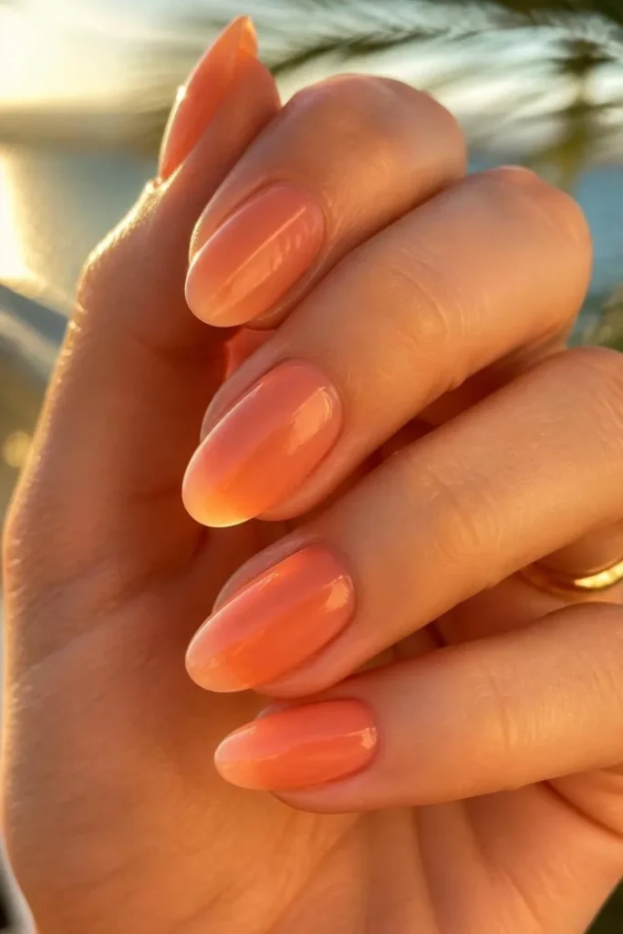 Jelly Gel Nails Glossy