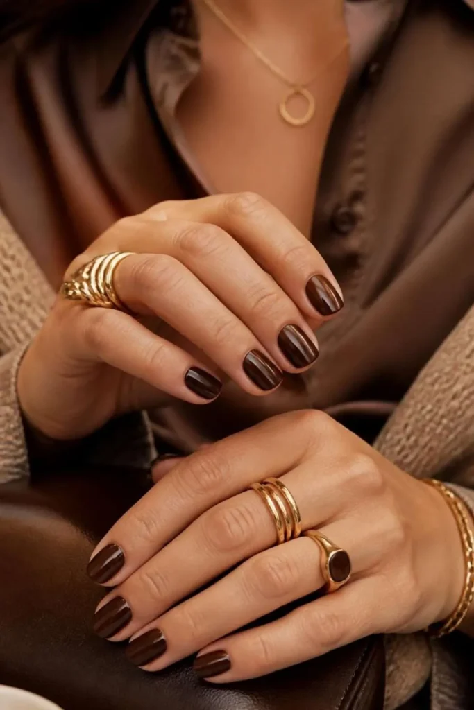 Short Gel Nails Classy