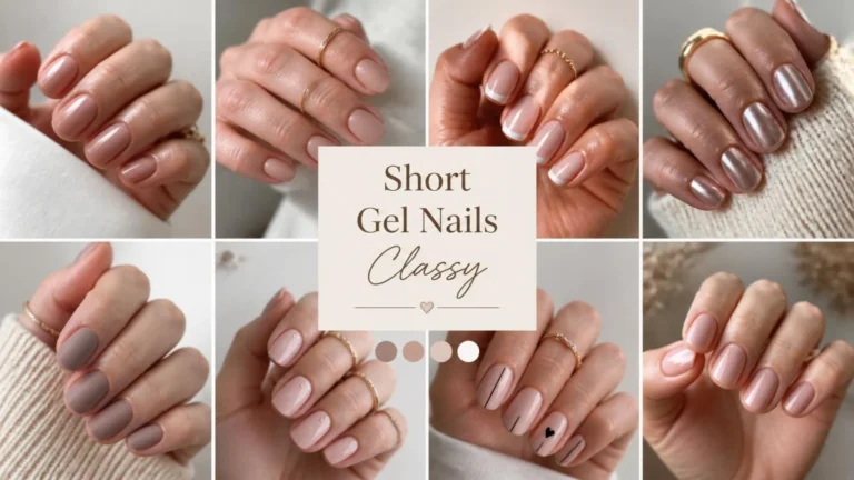 Short Gel Nails Classy