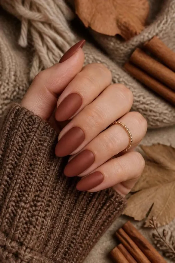 Cozy Winter Gel Nails