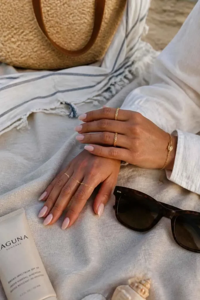 Beach Aesthetic Summer Nails