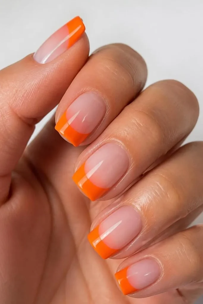 Colorful French Tips