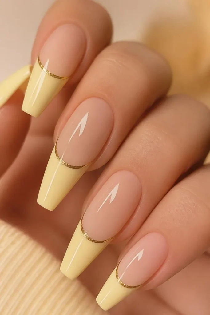 Colorful French Tips