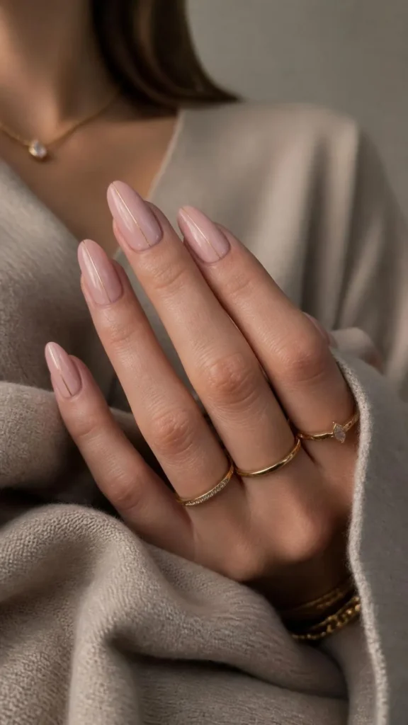 Long Pink Nails Aesthetic