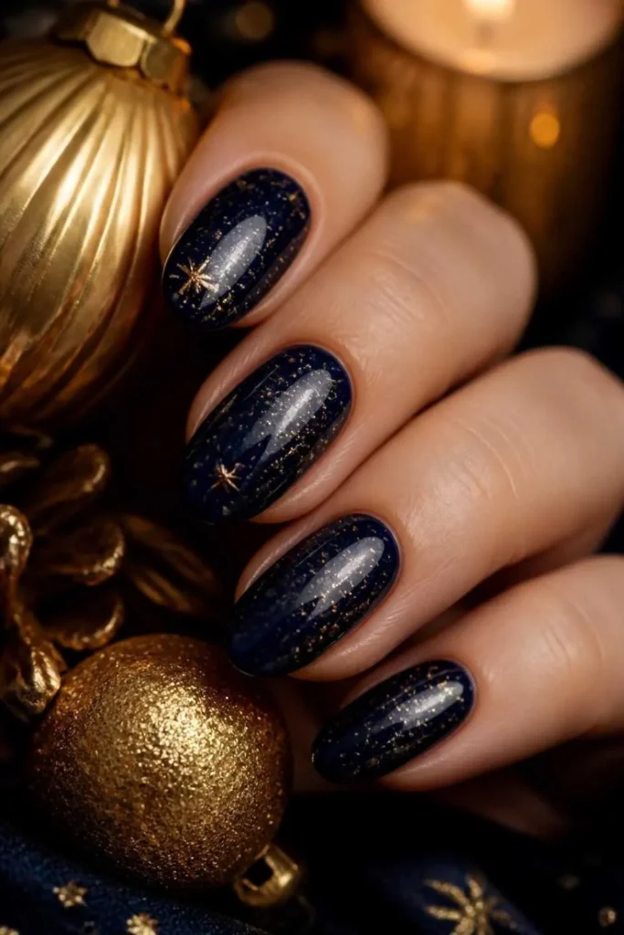 Christmas Glitter Nail Ideas