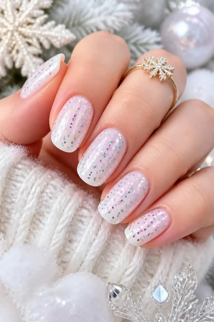 Christmas Glitter Nail Ideas