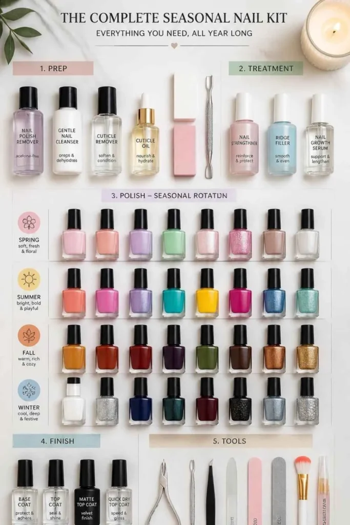 Seasonal Nail Kit Essentials