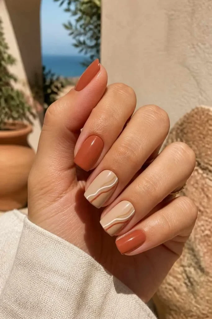 Beach Aesthetic Summer Nails