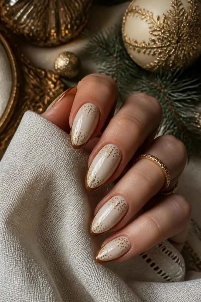 Christmas Glitter Nail Ideas