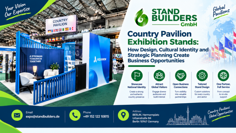 Country Pavilion Exhibition Stands: How Design, Cultural Identity and Strategic Planning Create Business Opportunities