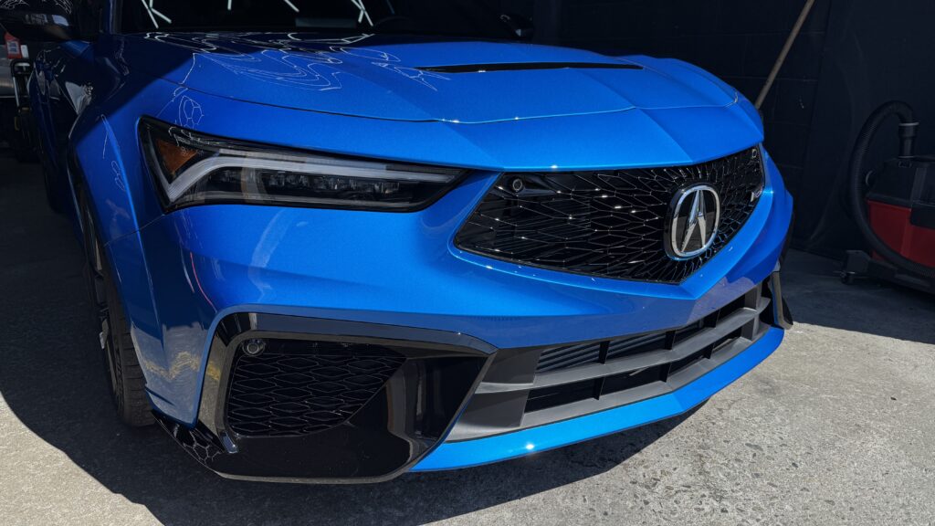 Ceramic coating applied to an older vehicle